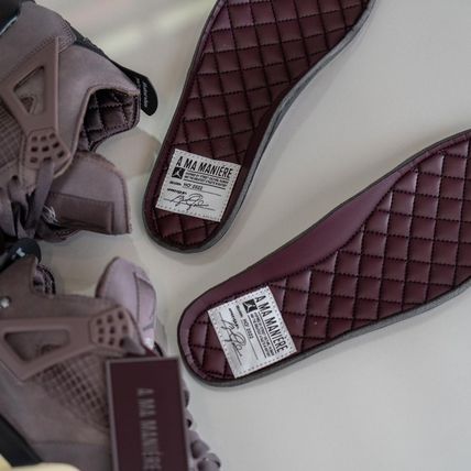 Shop Nike AIR JORDAN 4 2022 Cruise Unisex Street Style