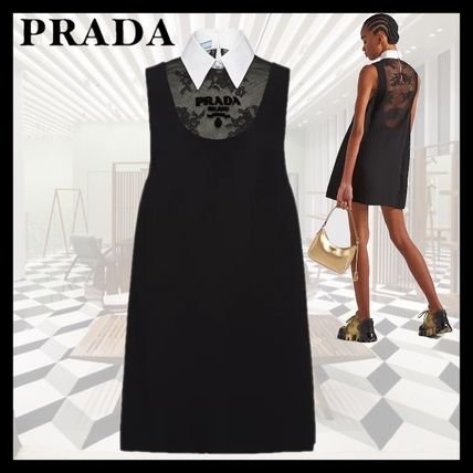 ノースリーブ PRADA(プラダ) ワンピース・オールインワン(レディース ...