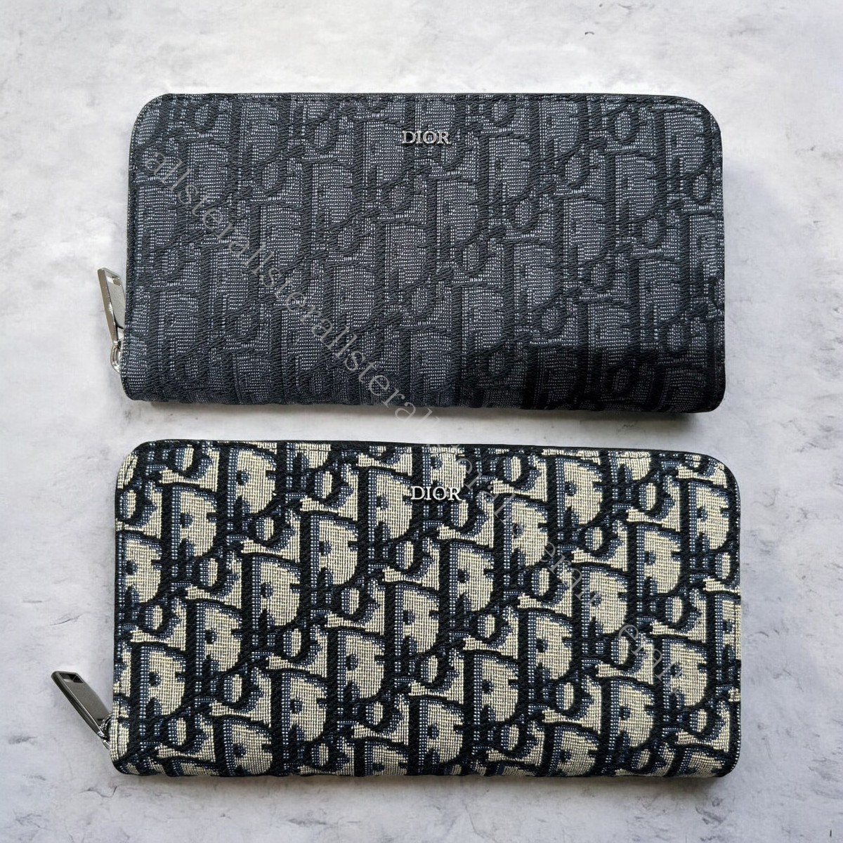 すぐ発送【DIOR】ディオール 長財布 オブリーク ショッパー付