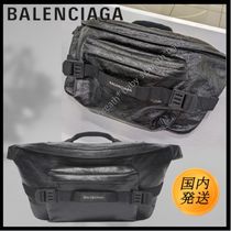 国内発送【BALENCIAGA】アーミー ラージ ベルト バッグ カーキ BALENCIAGA☆ARMY ラージ ベルトバッグ☆すぐ届く！ (BALENCIAGA