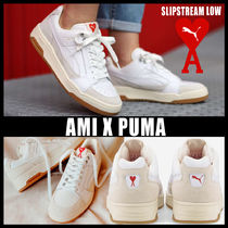 ◆関税/送料込◆AMI X PUMA SLIPSTREAM LOW WHITE◆正規品鑑定◆