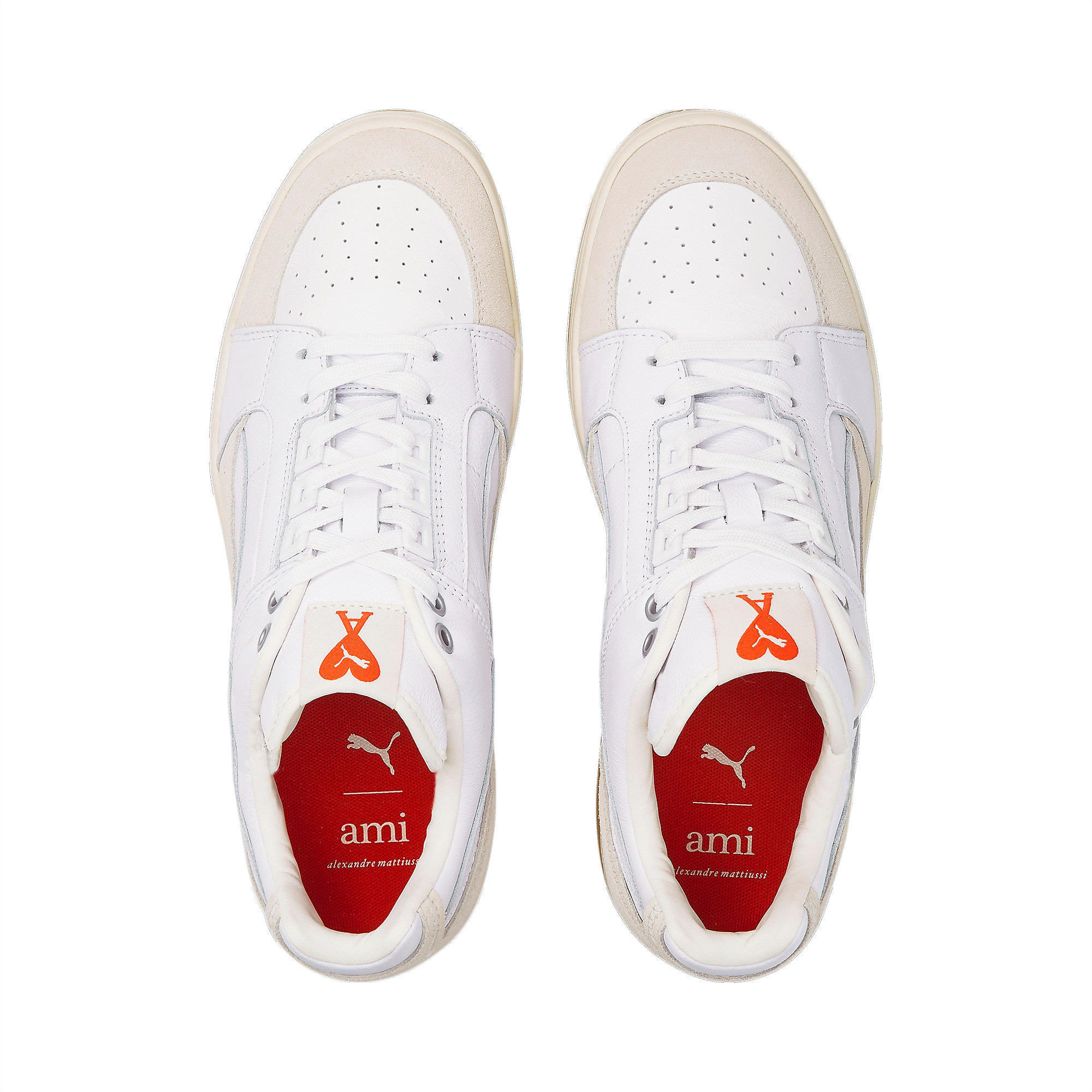 ◆関税/送料込◆AMI X PUMA SLIPSTREAM LOW WHITE◆正規品鑑定◆ ◇関税/送料込◇AMI X PUMA SLIPSTREAM LOW WHITE◇正規品鑑定