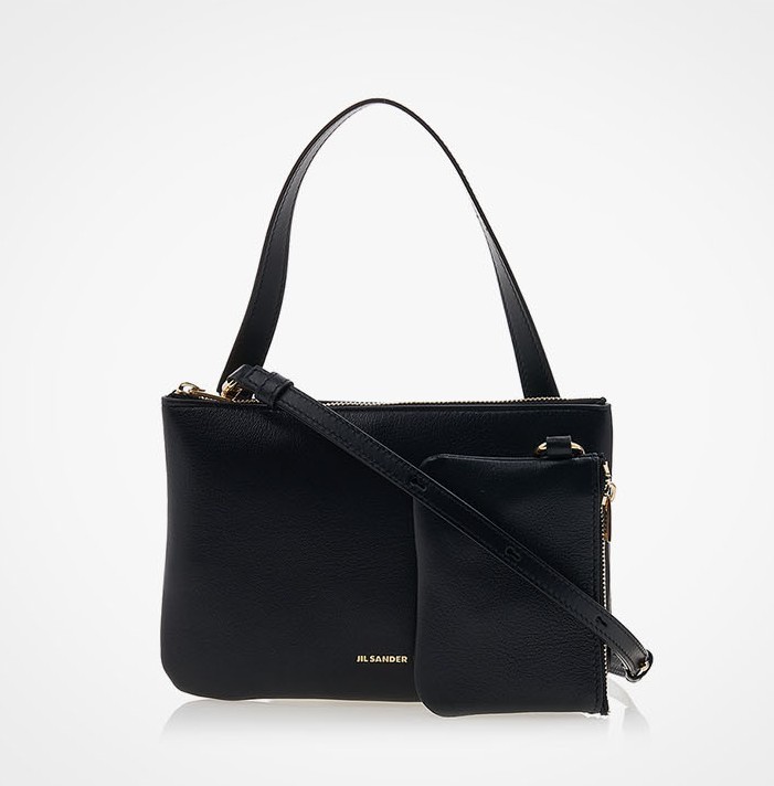 Jil Sander ☆ ロゴ フラット ショルダーバッグ [正規品/関税込]
