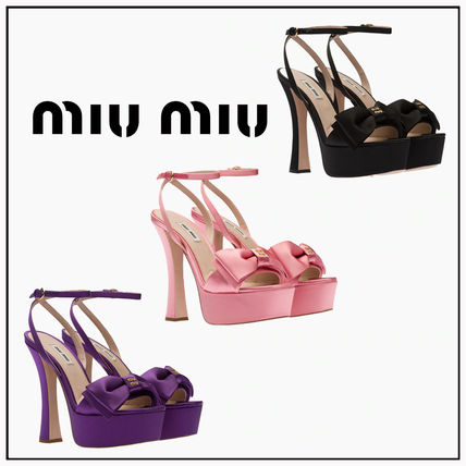 MiuMiu(ミュウミュウ) サンダル・ミュール(レディース) - 海外通販のBUYMA