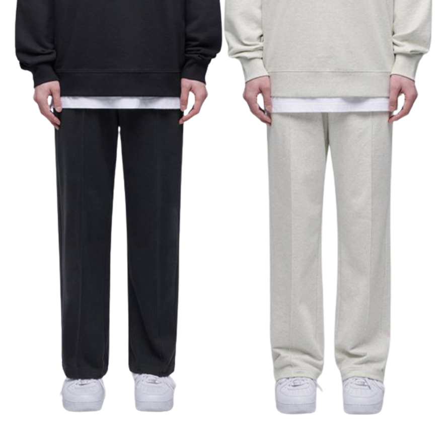 MUSINSA STANDARD MEN'S_ピンタックスウエットパンツ_6色
