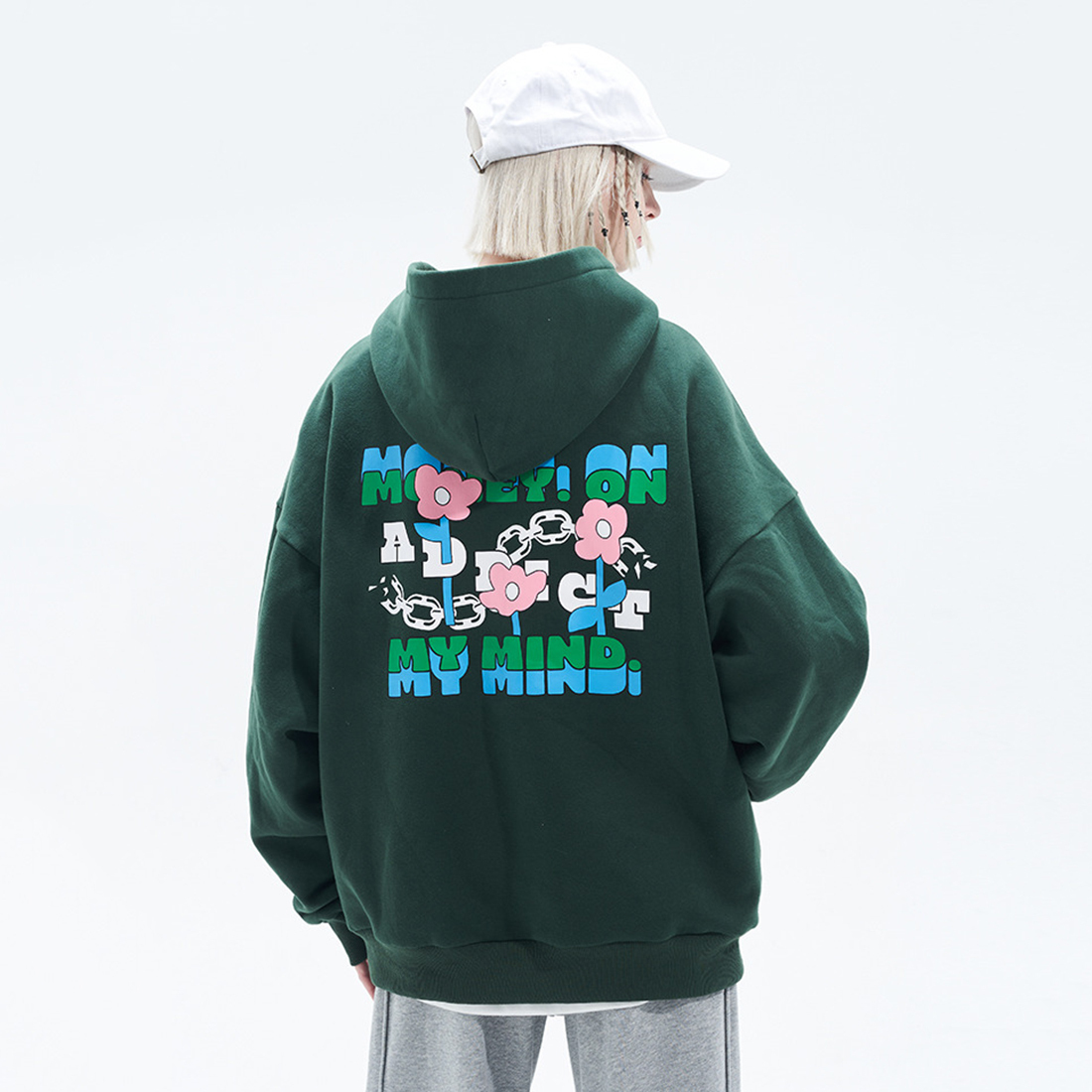 HARSH AND CRUEL パーカー 花柄 かわいい 男女兼用 日本未入荷 HARSH AND CRUEL(ハーシュアンドクルーエル) パーカー・フーディ