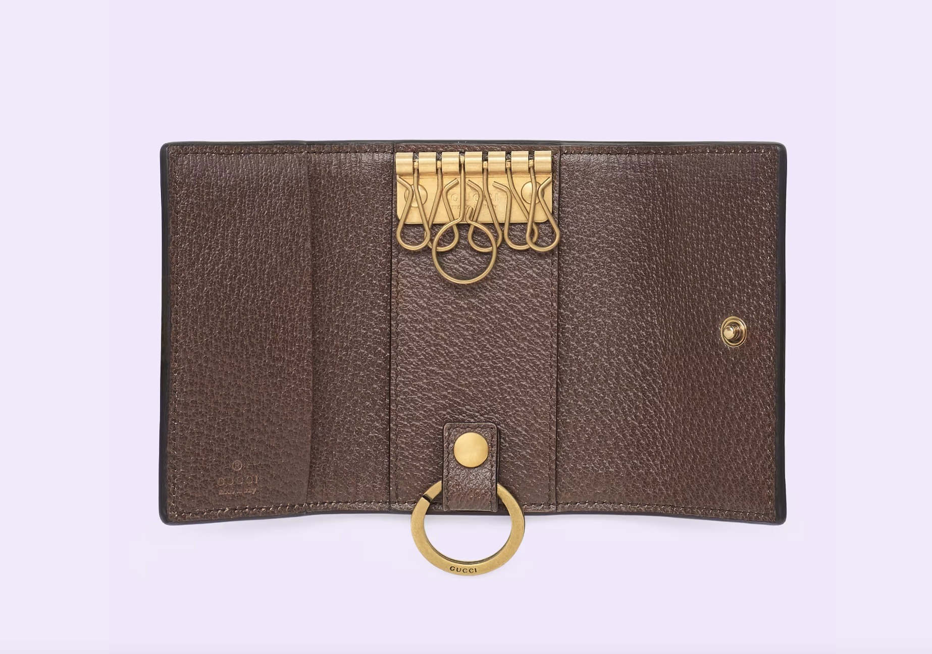 国内発送☆GUCCI】ダブルG ウェブ ストライプ キーケース