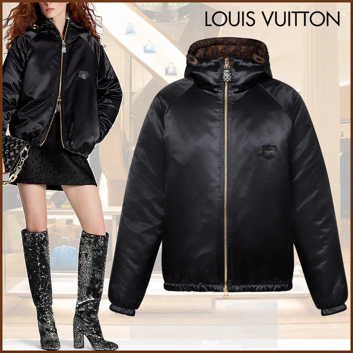 【LOUIS VUITTON 】パデッドナイロンパーカ 在庫確認ください