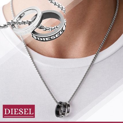ユニセックス】DIESEL『Dx1168 ダブルリングネックレス