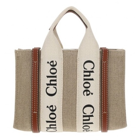 関税送料無料【Chloe】“woody”ミニトートバッグ