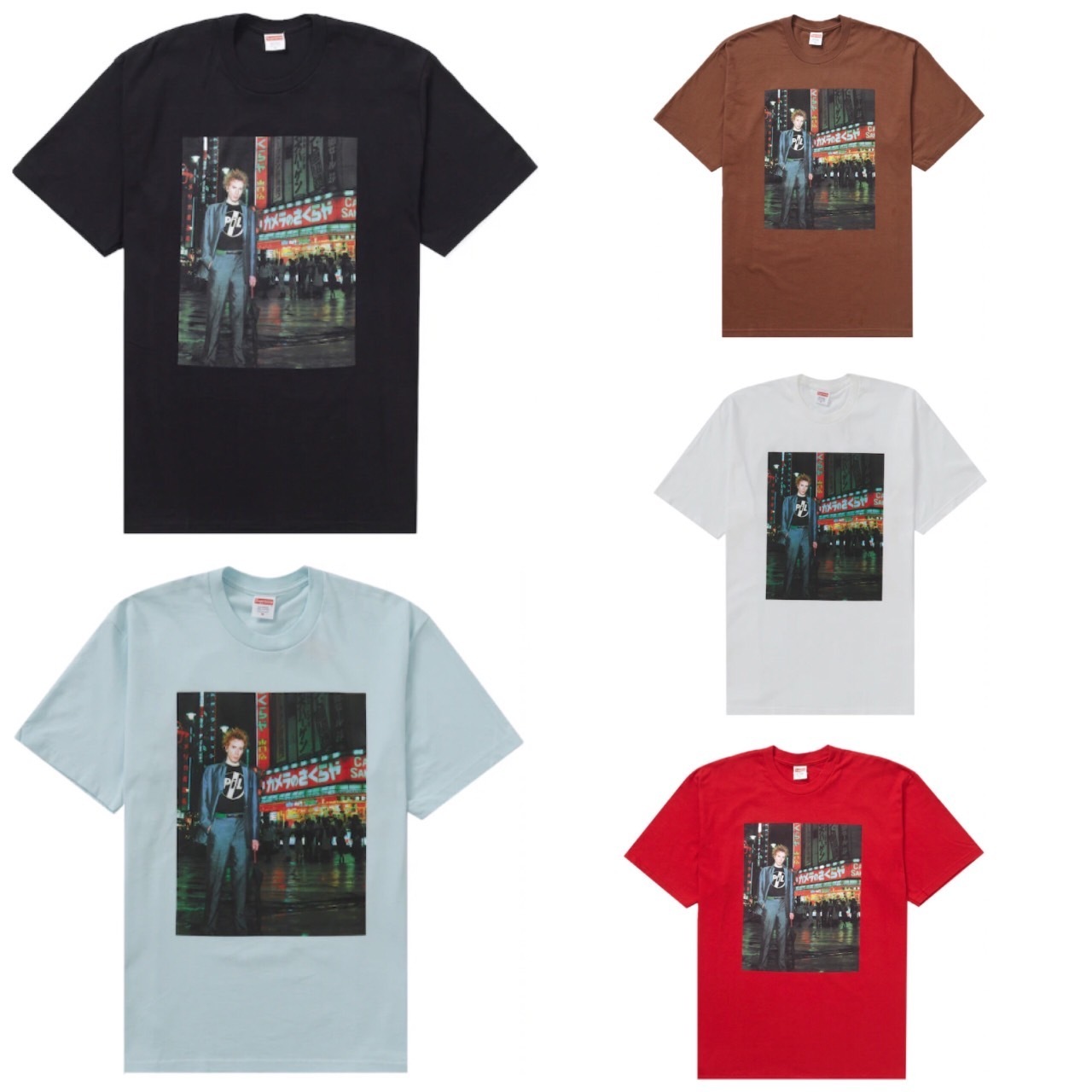 シュプリーム★PiL Live in Tokyo Tee★トーキョーTシャツ