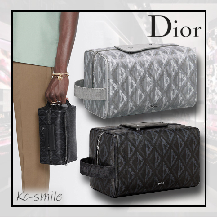 話題の行列 【Dior】DIOR LINGOT トイレタリーケース CD Diamond