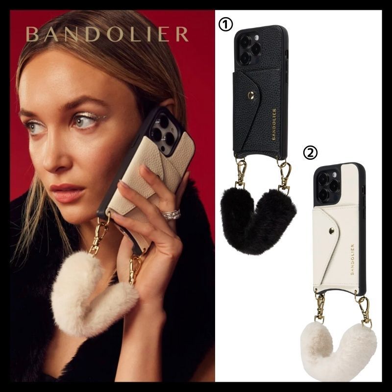 完売必須 ☆Bandolier☆NORAH Faux Fur Wristlet