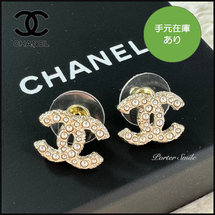 Shop CHANEL Costume Jewelry Casual Style Party Style Elegant Style