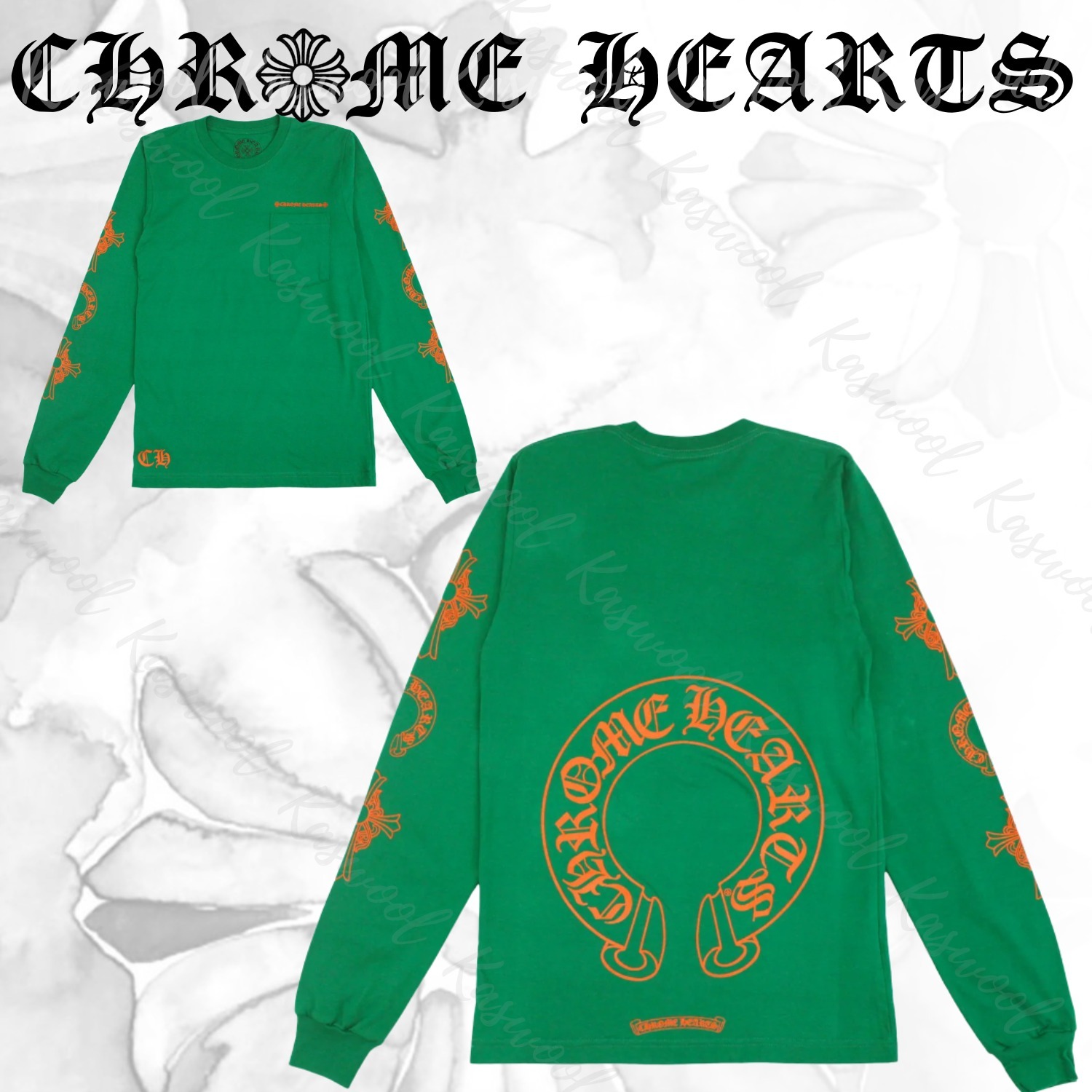 CHROME HEARTS クロムハーツ ホースシュー L/S Tシャツ