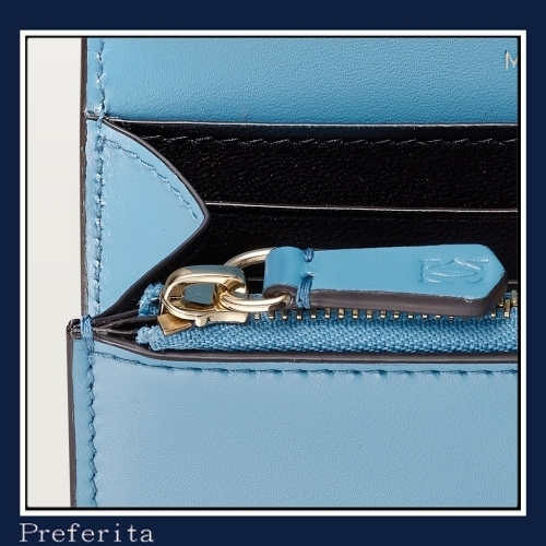 Cartier】ドゥーブルC ドゥ カルティエ ミニ財布 カプリブルー