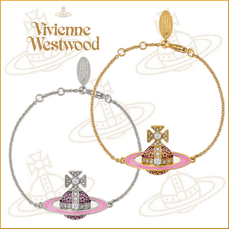 ★vivienne westwood★ROXANNE 星 オーブ ロゴ ブレスレット