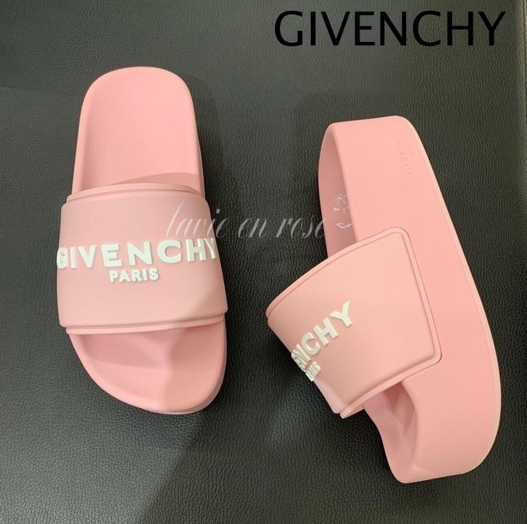 GIVENCHY ジバンシィ サンダル ロゴ ピンク 厚底 プレゼント www