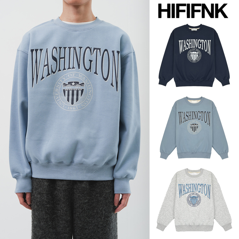 【HI FI FNK】Washington Warm Sweatshirt