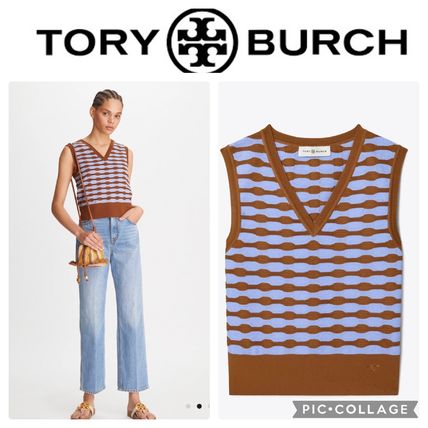 Tory Burch(トリーバーチ) ニット・セーター(レディース) ベスト・ジレ ...