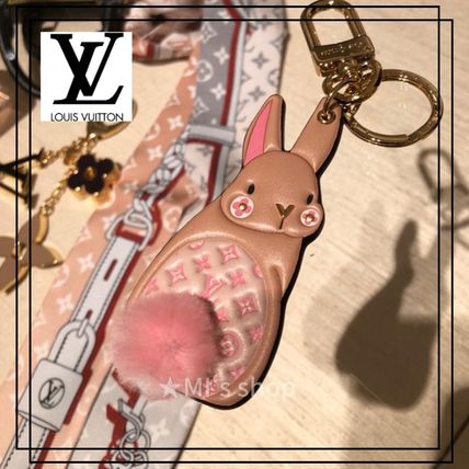 ファー Louis Vuitton(ルイヴィトン) キーホルダー・キーリング