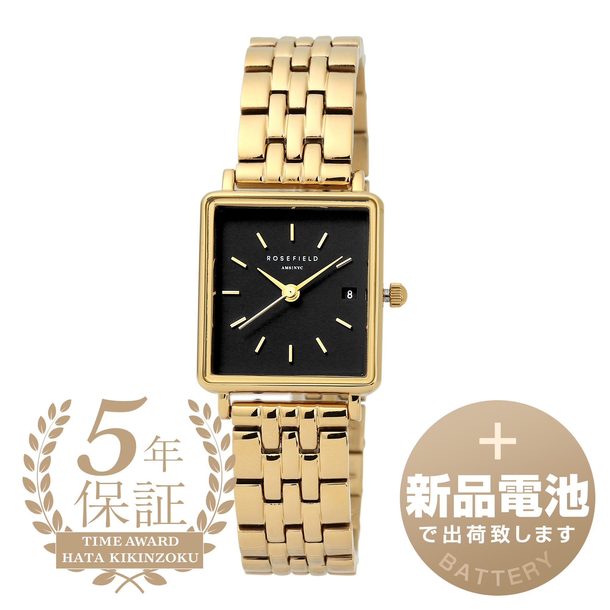 【1959年創業老舗時計店】ローズフィールド 腕時計 QMBG-Q025