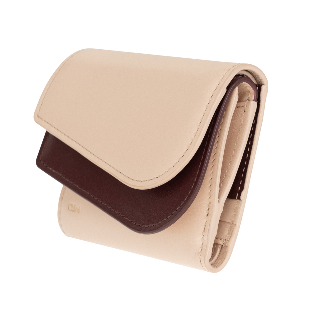 クロエ Chloe 折財布 3つ折り KIKI スモールパース ショップ袋付