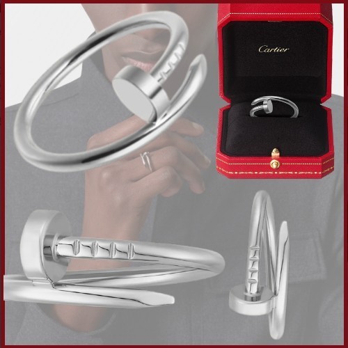 直営 Cartier ジュスト アン クル リング スモールモデル