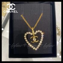 CHANEL Costume Jewelry Casual Style Party Style Elegant Style