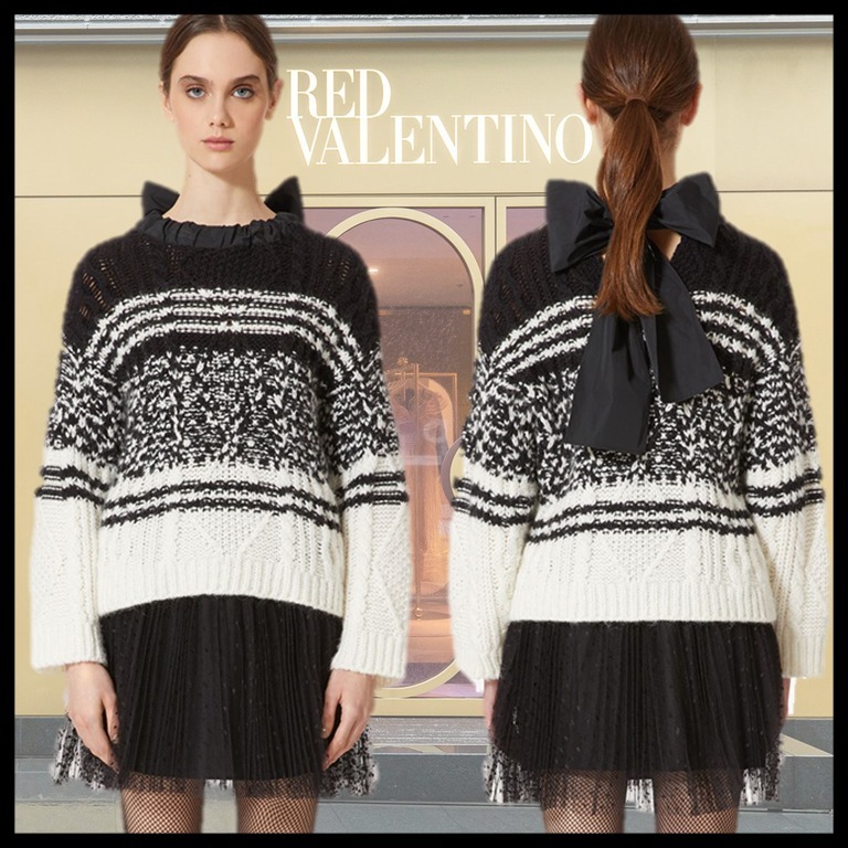 レッド ヴァレンティノ 定価14万円 ニット RED Valentino モヘア - www