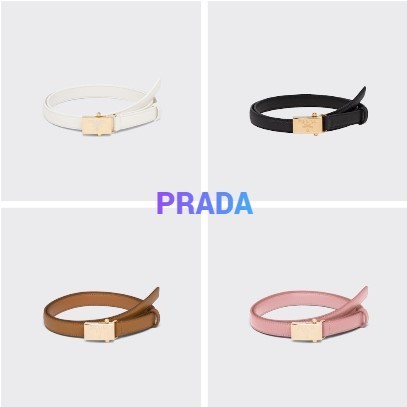 PRADA サフィアーノレザーベルト PRADA サフィアーノレザーベルト