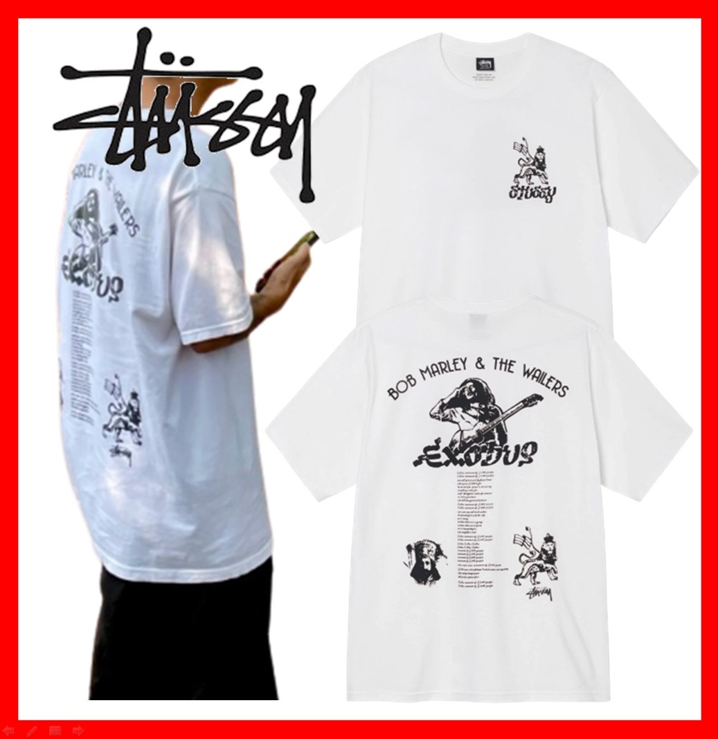 ★【STUSSY】★Stussy Exodus T-Shirt★White★
