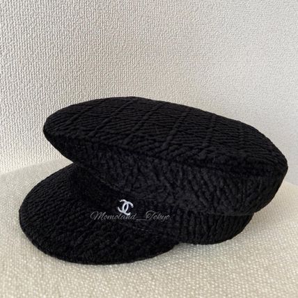 ツイード CHANEL(シャネル) 帽子(レディース) - 海外通販のBUYMA