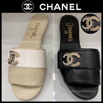パール CHANEL(シャネル) サンダル・ミュール(レディース) - 海外通販 ...
