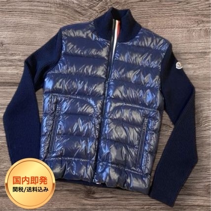 【国内即発】MONCLER 定番人気 CARDIGAN ニットブルゾン