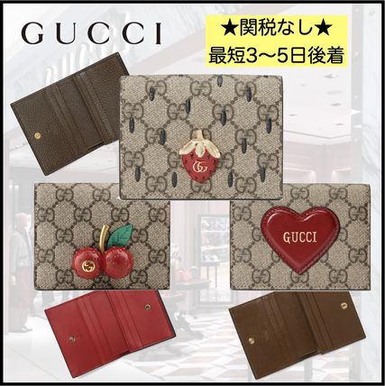 GUCCI Folding Wallets Folding Wallet Small Wallet Logo Folding Wallets