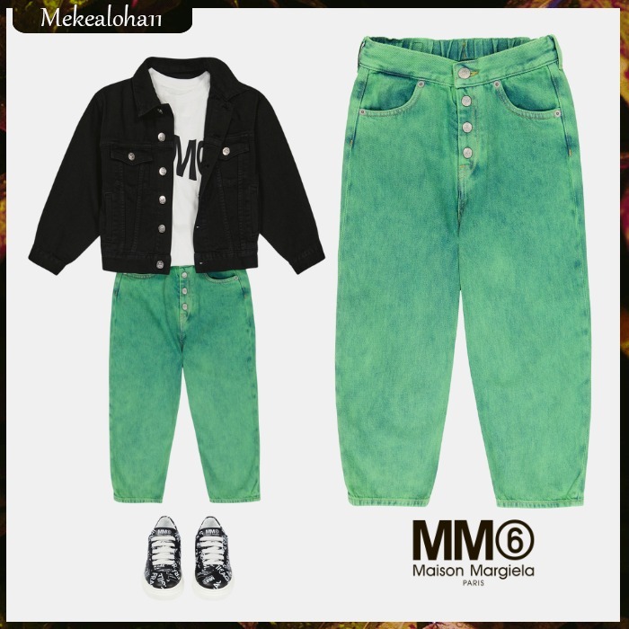 MM6 MAISON MARGIELA☆ストレートレッグジーンズ ブルー
