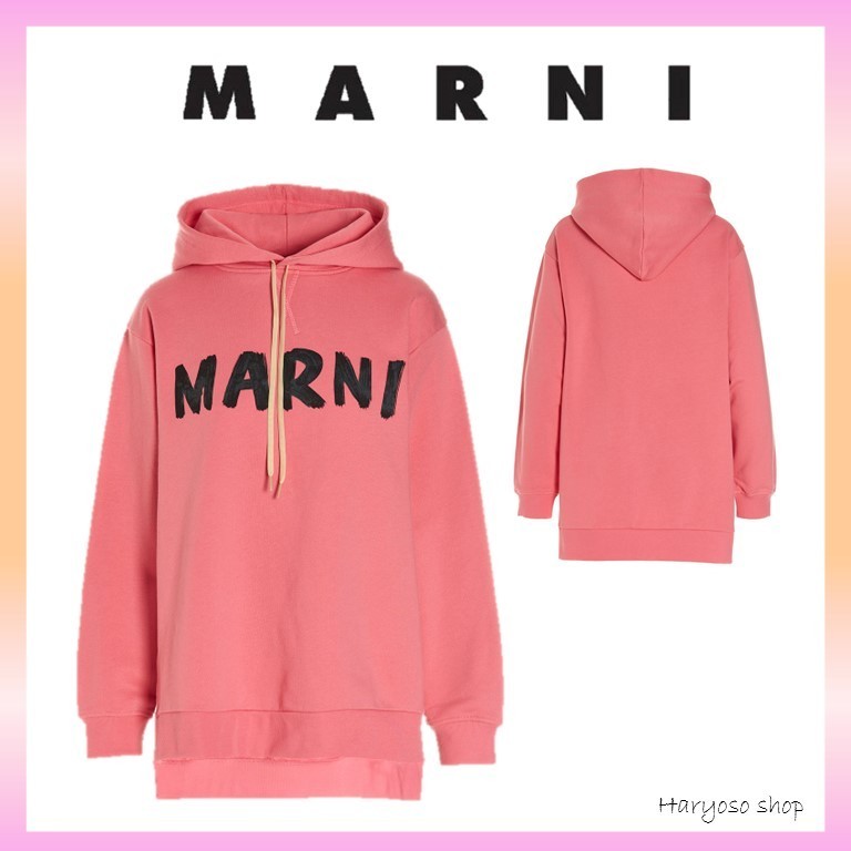 オリジナル VIP価格☆MARNI☆ロゴ入り スウェットシャツ オーバー