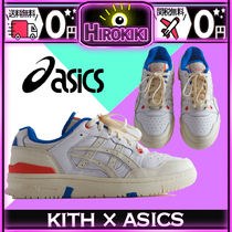 asics EX89 Unisex Street Style Collaboration Logo Sneakers