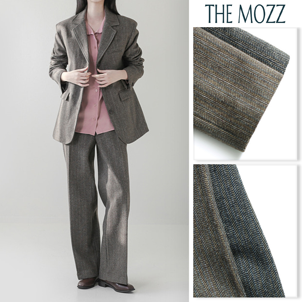【THE MOZZ】Classic Quilted Herringbone Setup