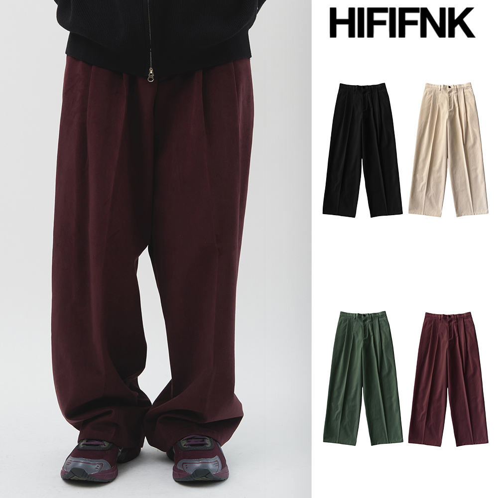 【HI FI FNK】Berry Peach Cotton Pants