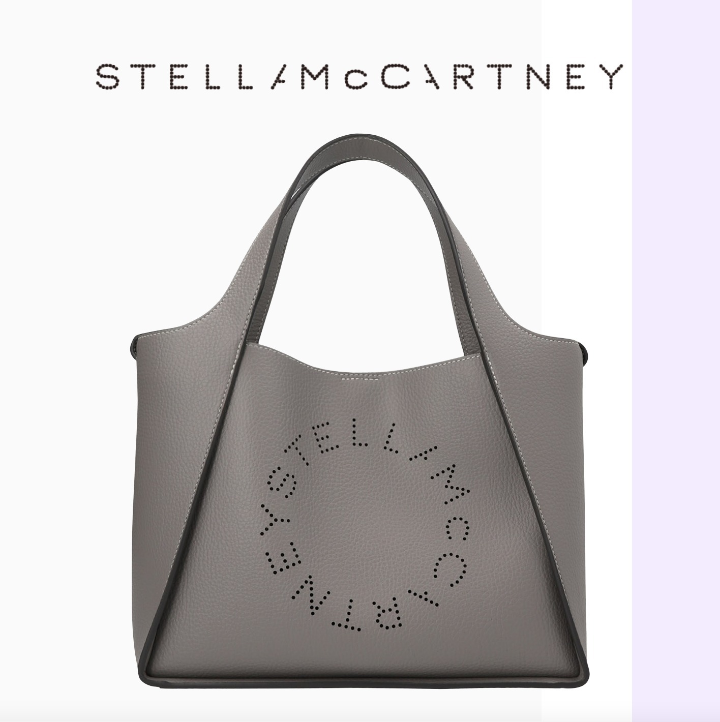 Stella McCartney ☆ ステラロゴ グレイン クロスボディバッグ www