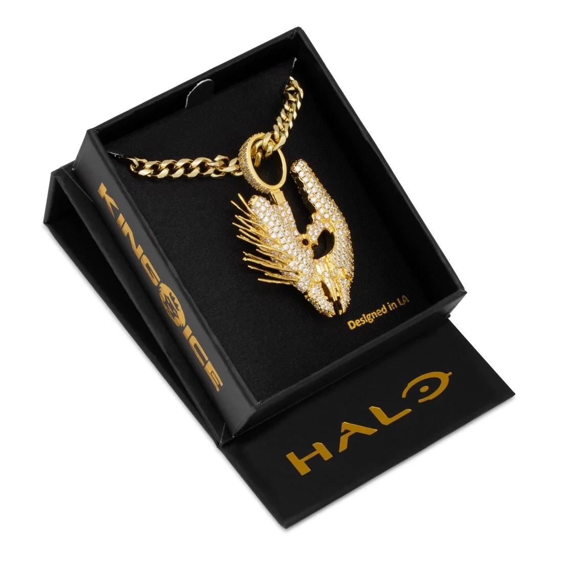 King Ice(キングアイス) × HALO☆ ニードル ネックレス