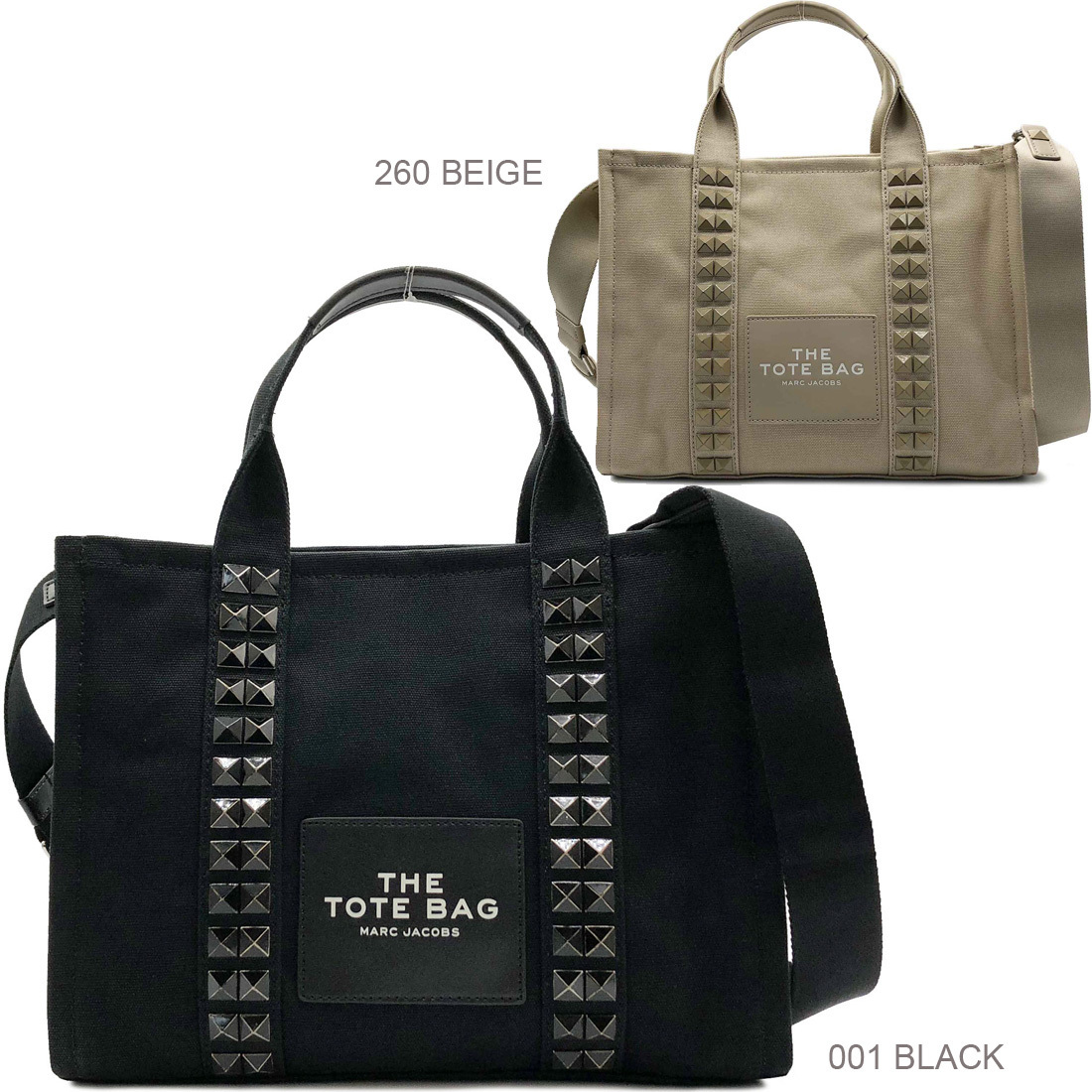マーク ジェイコブス 2way トートバッグ H071M12FA22 001 BLACK