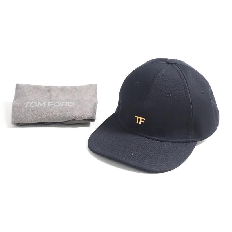 SALE／76%OFF】 TOM FORD トムフォード TFロゴ キャップ 帽子 黒 tdh