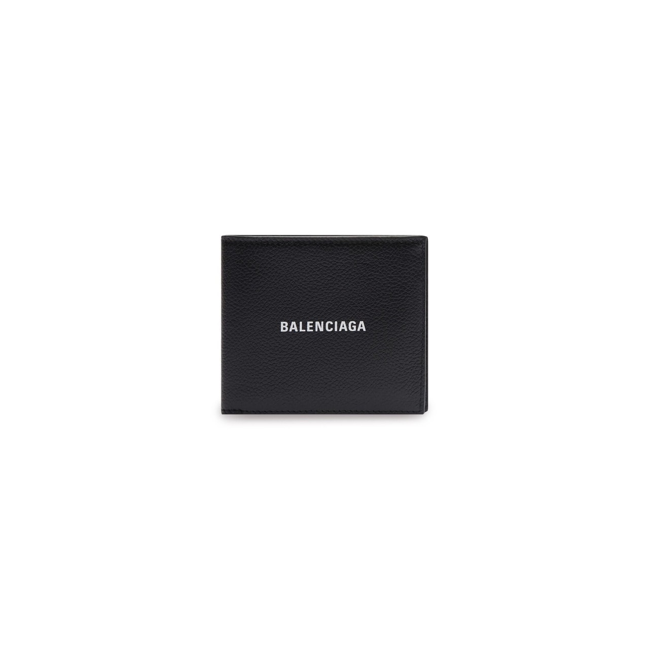 ☆関税込☆BALENCIAGA★CASH SQUARE 二つ折り ウォレット Men's Cash Square Folded Coin Wallet in Black | Balenciaga US