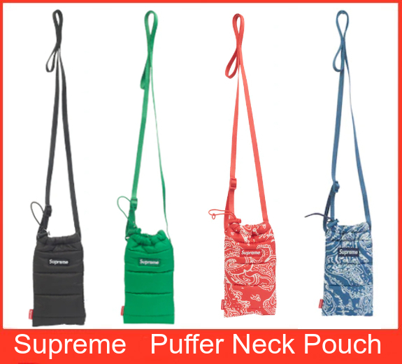【希少/送料・関税無料/コラボ/FW22】Puffer Neck Pouch