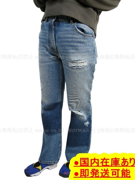 sz40-44◆確保済 関税無 国内発 MONCLERデニムパンツPalm Angels