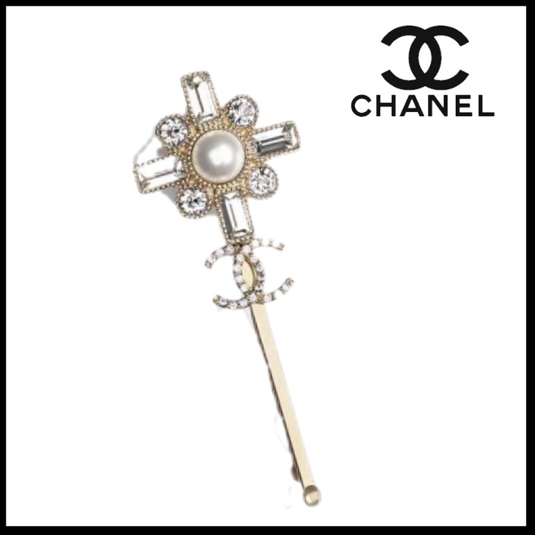 上品♪】CHANEL ヘアピン アクセサリー ヘアアクセサリー アクセサリー