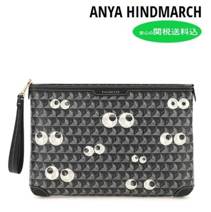 Anya Hindmarch(アニヤハインドマーチ) クラッチバッグ(レディース ...